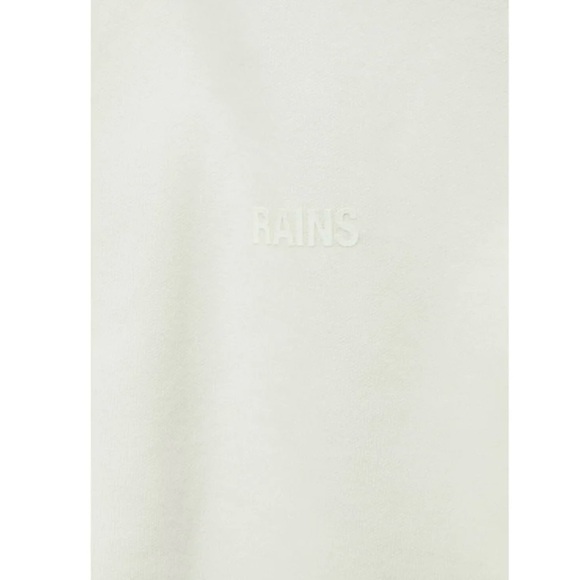 NWT Rains Track Sweatshirt XS Fossil Unisex Oversized Athleisure - Picture 3 of 7